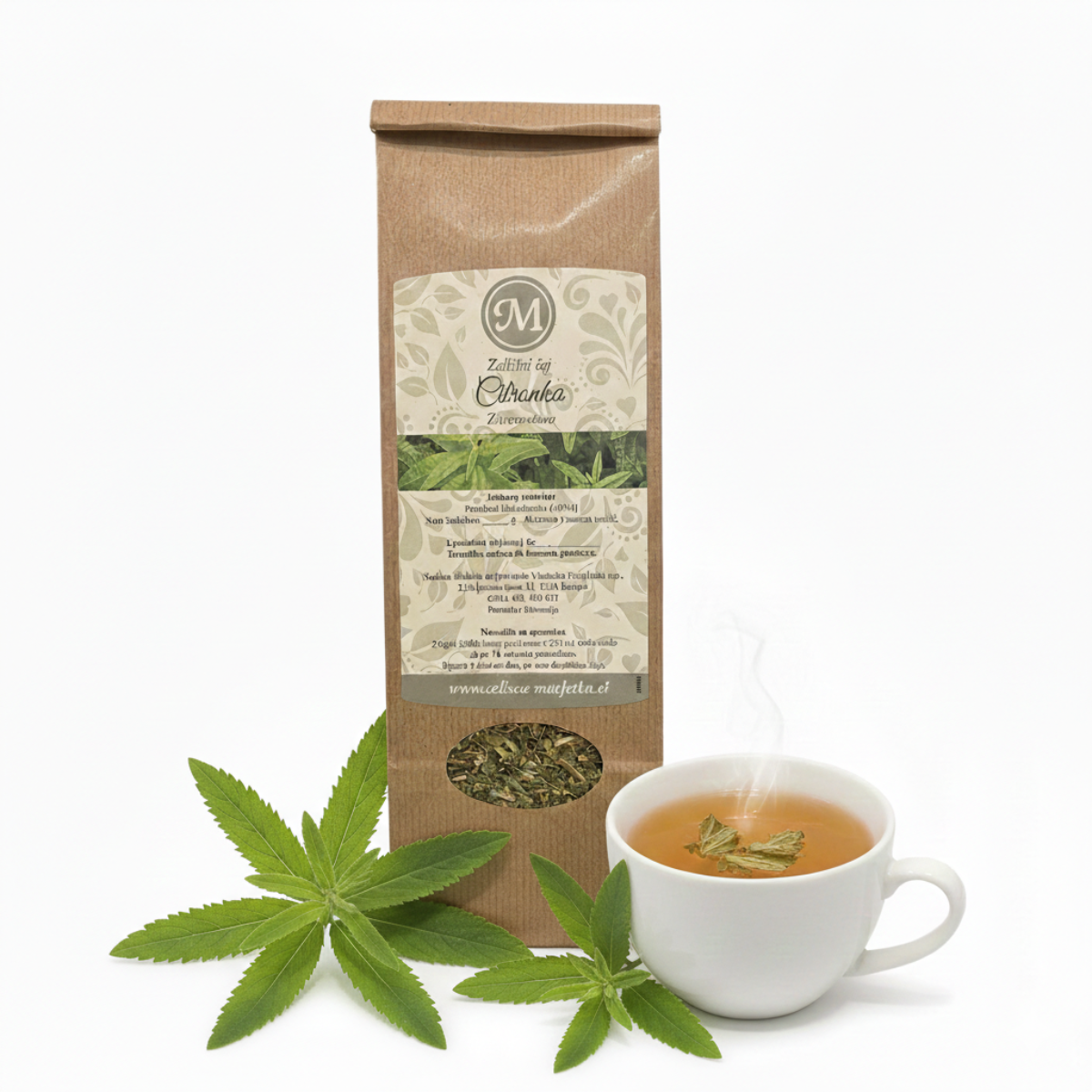 Citronka čaj 50 g - 100 % naravni zeliščni čaj Citronka čaj – 100 % naravni zeliščni čaj Zelišča Marjetka, primeren samostojno ali kot del dobre čajne mešanice z naravnim, svežim okusom.