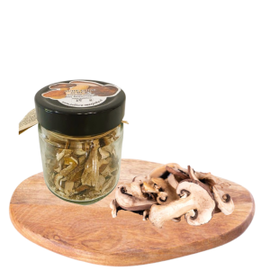 Suhe gobe Zelišča Marjetka 25 g – aromatične suhe gobe za rižote, omake in jedi z jurčki. Naravna kakovost za intenziven, vrhunski okus.
