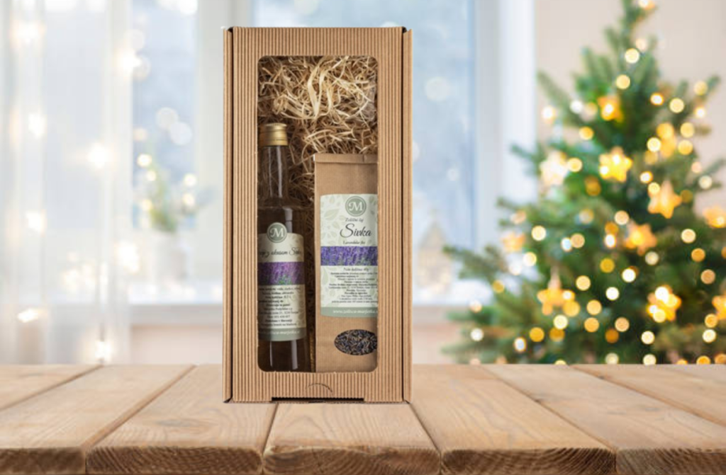 Darilni komplet z sivko