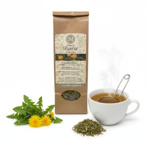 Regrat čaj – 100 % naravni zeliščni čaj iz posušenih regratovih listov, primeren za pripravo dobre čajne mešanice, z blagim oreškastim okusom.