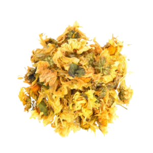 Lučnik čaj – 100 % naravni zeliščni čaj iz posušene zeli lučnika (Verbascum), primeren za pripravo dobre čajne mešanice, z blagim, naravnim okusom.