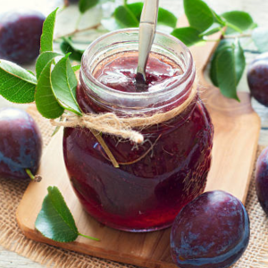 domača slivova marmelada (sadni namaz)