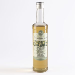 Kamilični sirup 0,5 L v steklenici