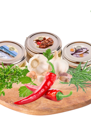 Ročno izdelane zeliščne soli iz Piranske soli in naravno sušenih zelišč iz Slovenije