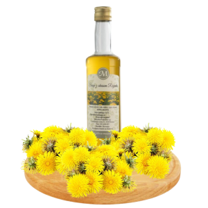 Naravni regratov sirup 0,5 l iz cvetov regrata. Brez umetnih dodatkov. Idealno za limonado, čaj in osvežilne napitke.