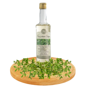 Naravni domači timijanov sirup 0,5 L iz ročno nabranega timijana. Popoln za limonado, čaj in napitke. Brez umetnih dodatkov. Naročite zdaj.